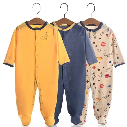 Colorland - Baby Romper / The Universe Secret 3 Pieces In One Pack - 6-9 Months Colorland - Baby Romper / The Universe Secret 3 Pieces In One Pack - 6-9 Months