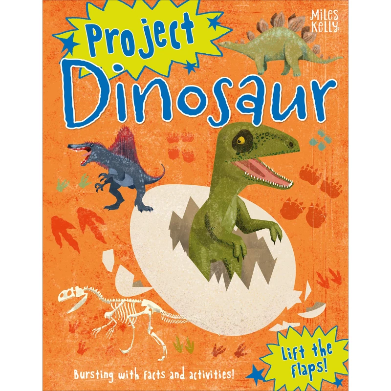 Miles Kelly - Project Dinosaur كتاب ورقي - مايلز كيلي