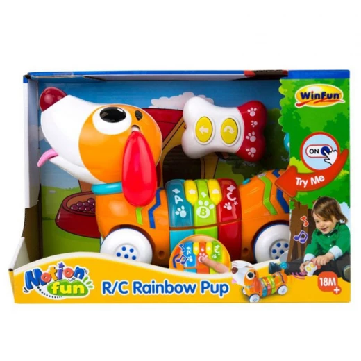 Winfun Remote Control Rainbow Pup Winfun Remote Control Rainbow Pup