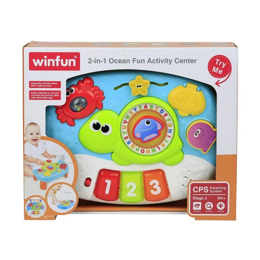 Winfun 2-in-1 Ocean Fun Activity Center Winfun 2-in-1 Ocean Fun Activity Center