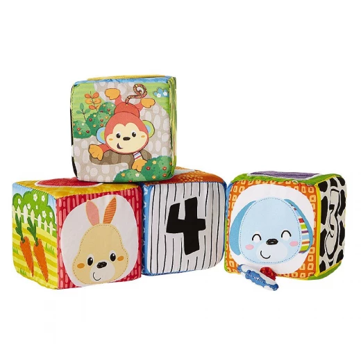 Winfun Animal Pals Soft Blocks - وين فن - Image 4