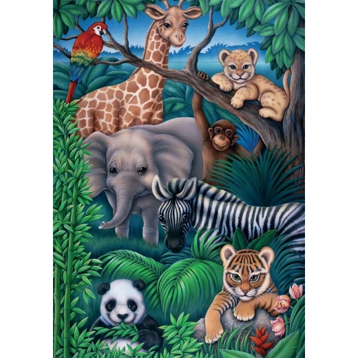 Ravensburger Puzzle Animal Kingdom (35pc) - رافينسبرغر - Image 2