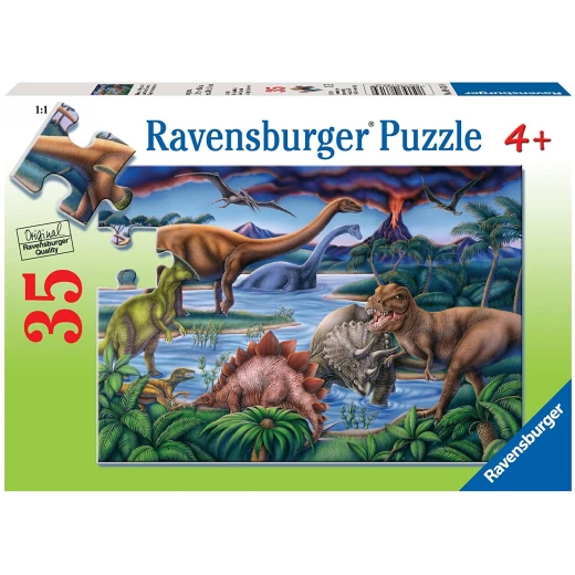Ravensburger Dinosaur Playground - 35pc Jigsaw Puzzle For Kids Ravensburger Dinosaur Playground - 35pc Jigsaw Puzzle For Kids