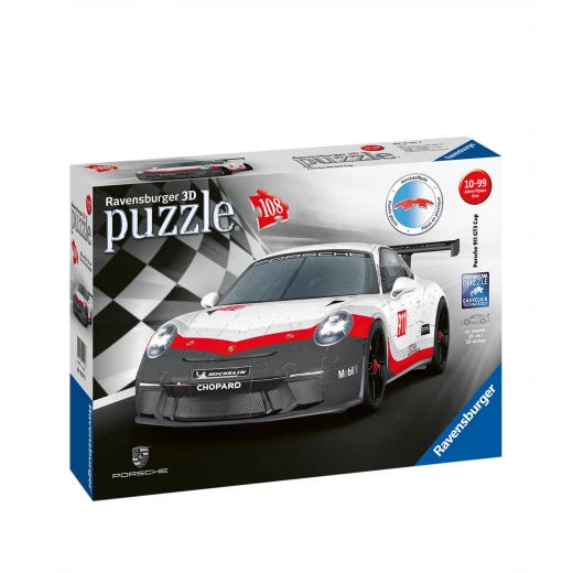 Ravensburger Porsche GT3 Cup 3D Jigsaw Puzzle (108 pieces)
