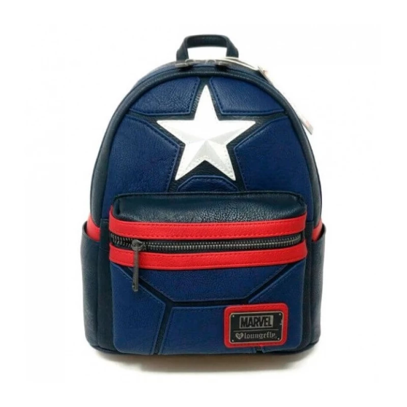 Funko Loungefly Captain America Cosplay Mini BackPack - فانكو