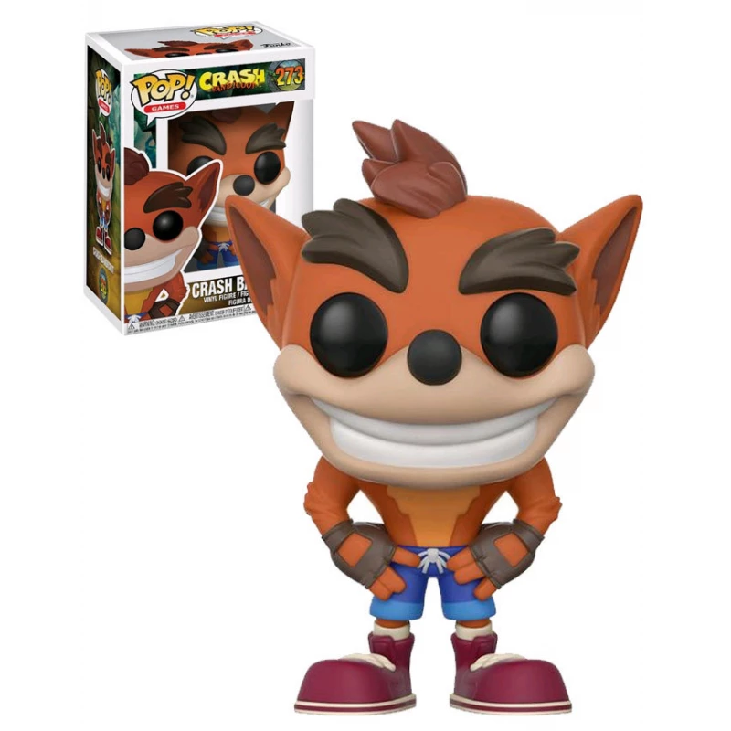 Funko Pop! Games: Crash Bandicoot - Crash Bandicoot with Chase - فانكو