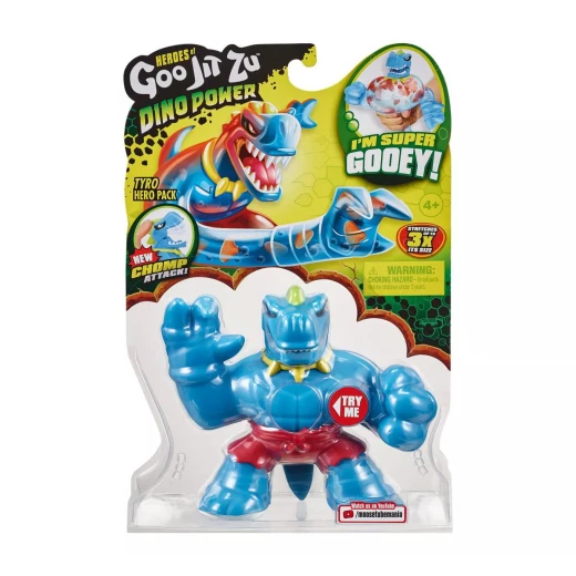 Goo Jit Zu Hero Pack - Tyro the T-Rex Goo Jit Zu Hero Pack - Tyro the T-Rex