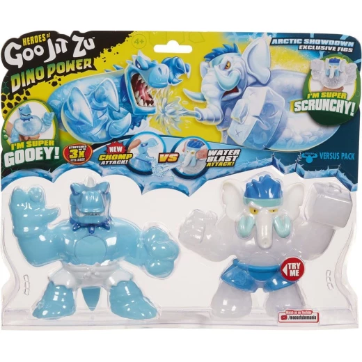 Goo Jit Zu Dino Power Versus Pack Artic Showdown Goo Jit Zu Dino Power Versus Pack Artic Showdown