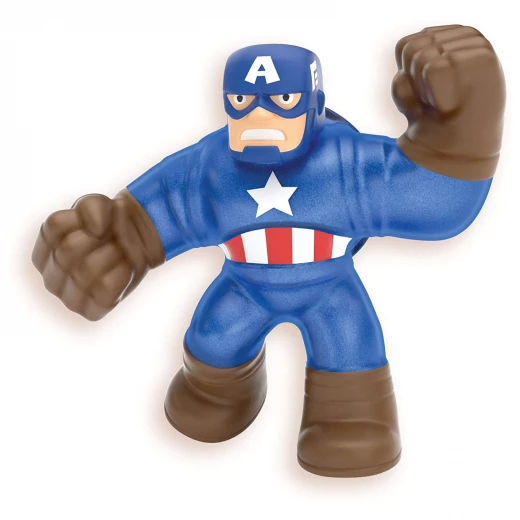 Goo Jit Zu Licensed Hero Pack - Captain America - جوو جيت زو - Image 2