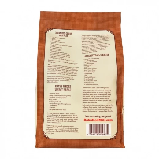 Bob's Red Mill Whole Wheat Flour, 2.27Kg - بوبز ريد ميل - Image 4