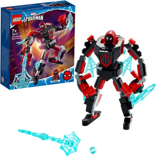 Lego Marvel Super Heroes Miles Morales Mech Armor - ليجو - Image 3