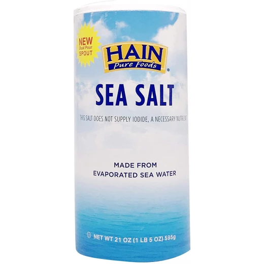 Hain Pure Foods Sea Salt (595 g) Hain Pure Foods Sea Salt (595 g)
