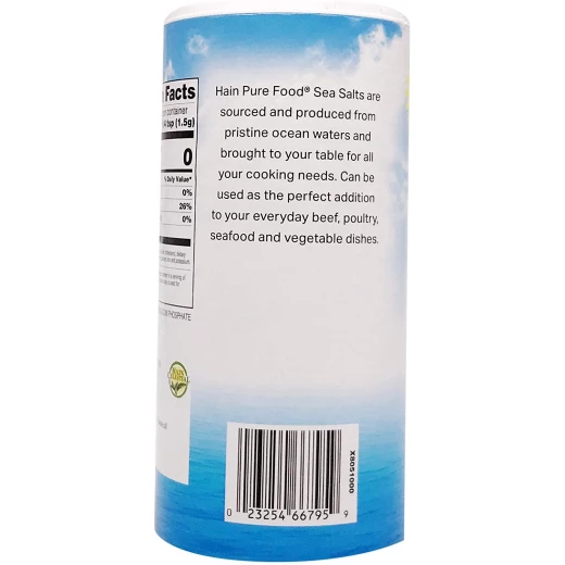 Hain Pure Foods Sea Salt (595 g) - هاين بيور فودز - Image 2