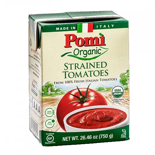 Pomi Organic Strained Tomatoes 750g Pomi Organic Strained Tomatoes 750g