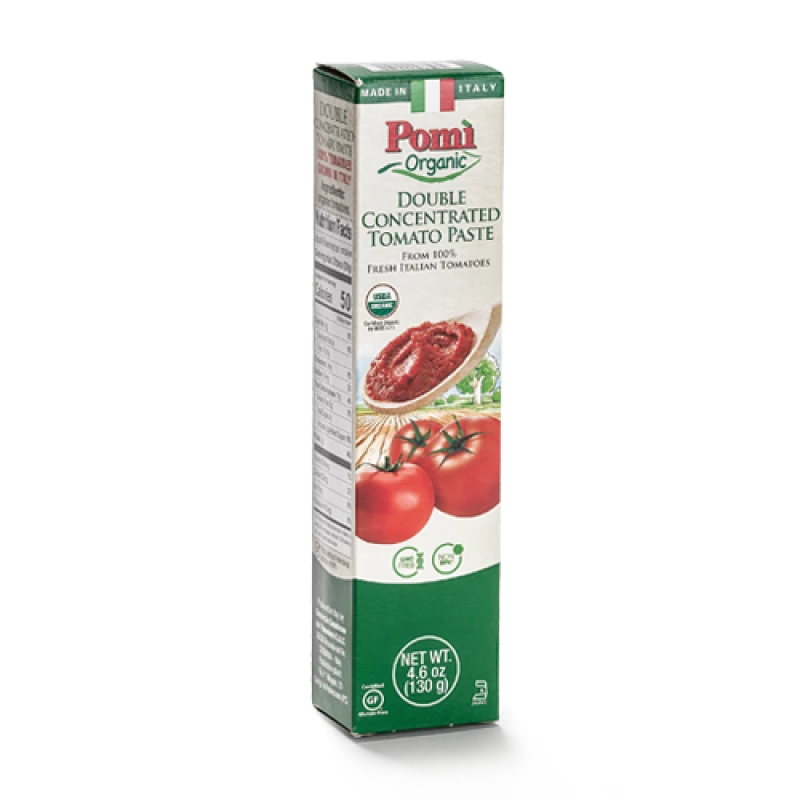 Pomi Double Concentrated Organic Tomato Paste 130g - بومي