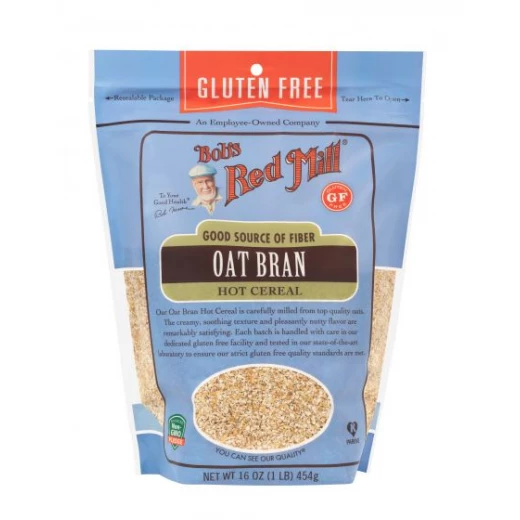 Bob's Red Mill Gluten Free Oat Bran 454g Bob's Red Mill Gluten Free Oat Bran 454g