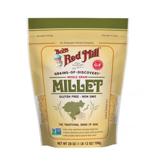 Bob's Red Mill Gluten Free Whole Grain Millet ( 794g ) Bob's Red Mill Gluten Free Whole Grain Millet ( 794g )