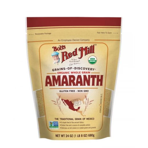 Bob's Red Mill Organic Amaranth Grain 680g Bob's Red Mill Organic Amaranth Grain 680g