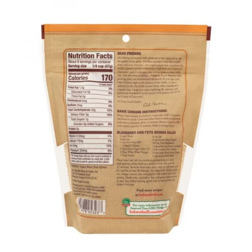 Bob's Red Mill Organic Quinoa Grain 737g - Bob's Red Mill - Image 2