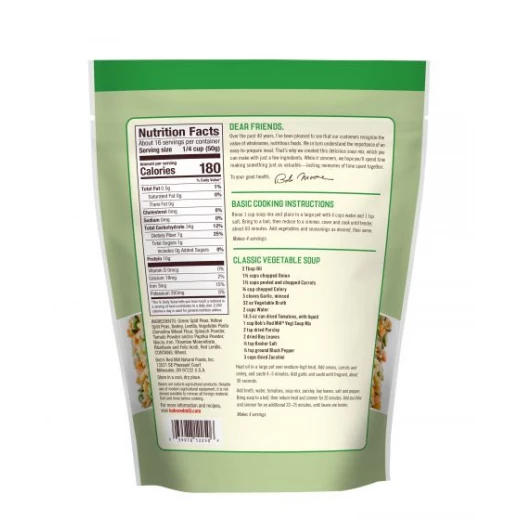 Bob's Red Mill Vegi Soup Mix 794g - بوبز ريد ميل - Image 3