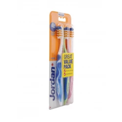 Jordan Toothbrush Classic Medium 3 Packs