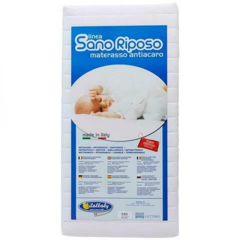 Italbaby Mattress Healthy Rest 60x125 - Italbaby