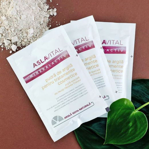 Aslavital Mineralactiv Clay Powder for Cosmetic Treatments - اسلافيتال - Image 2