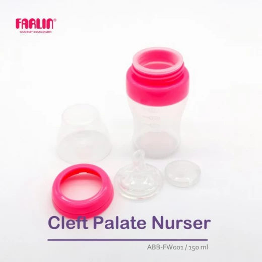 Farlin Cleft Palate Nurser 150cc (Pp-820) - Pink - Farlin - Image 3