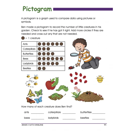 Smart Scholars Grade 2 Data Handling - او ام - Image 3