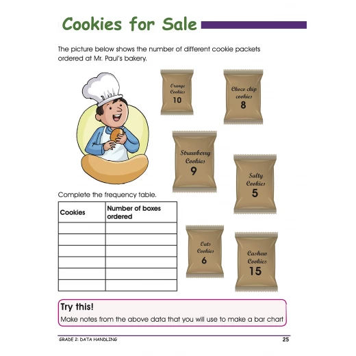 Smart Scholars Grade 2 Data Handling - او ام - Image 5