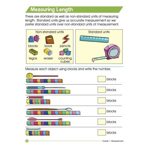 Smart Scholars Grade 1 Measurement - او ام - Image 3