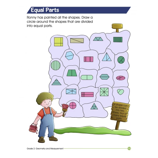 Smart Scholars Grade 2 Geometry And Measurement - او ام - Image 3