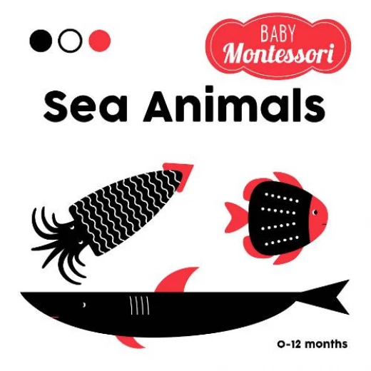 White Star - Sea Animals: Baby Montessori White Star - Sea Animals: Baby Montessori