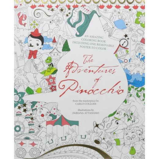 White Star - Adventures of Pinocchio (Coloring book including Poster) White Star - Adventures of Pinocchio (Coloring book including Poster)
