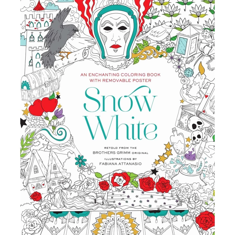 White Star - Snow White Coloring  Book - وايت ستار