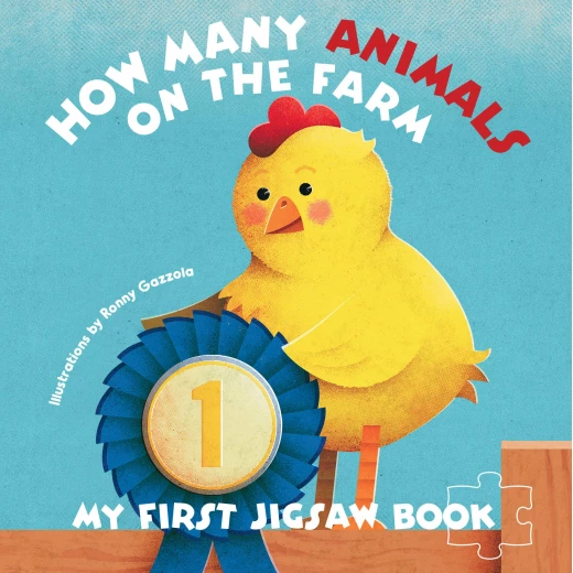 White Star - My First Jigsaw Book: How Many Animals On the Farm? White Star - My First Jigsaw Book: How Many Animals On the Farm?