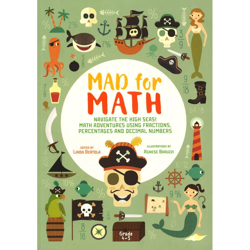 White Star - Mad For Math: Navigate The High Seas! Maths Adventures Using Fractions, Percentages and Decimal Numbers - وايت ستار