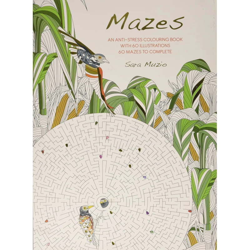 White Star - Amazing Mazes: Anti-Stress Colouring Book - وايت ستار
