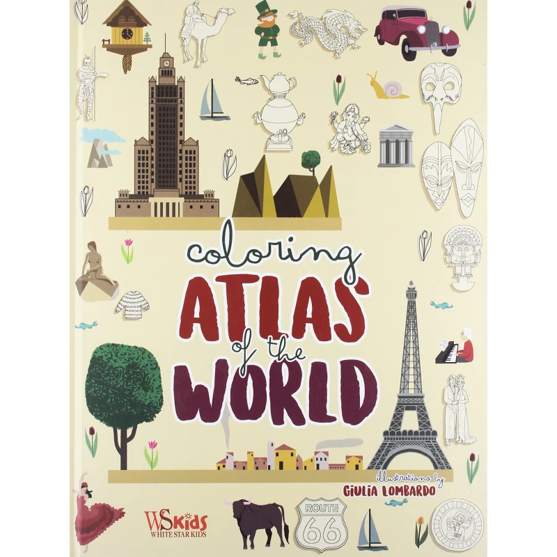 White Star - World Coloring Atlas - وايت ستار