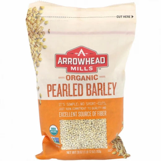 Arrowhead Mills، الشعير العضوي المقشر، 793 جم Arrowhead Mills، الشعير العضوي المقشر، 793 جم
