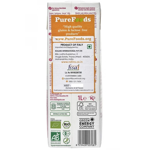 The Bridge Organic Gluten Free Quinoa Drink With Rice 1 Litre - ذا بريدج بيو - Image 4