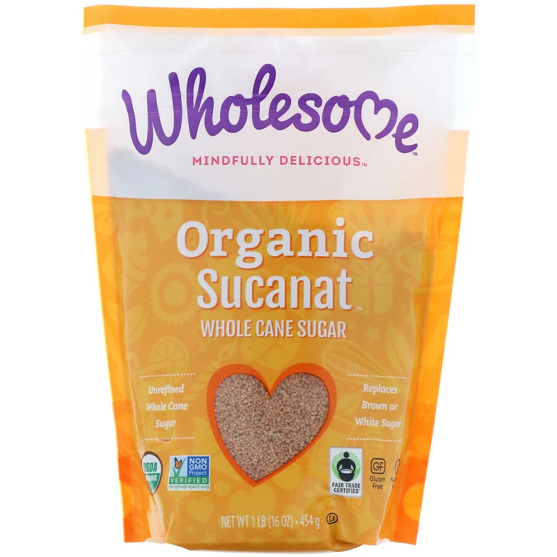 Wholesome Whole Cane Sugar, (454 g) - هول سم