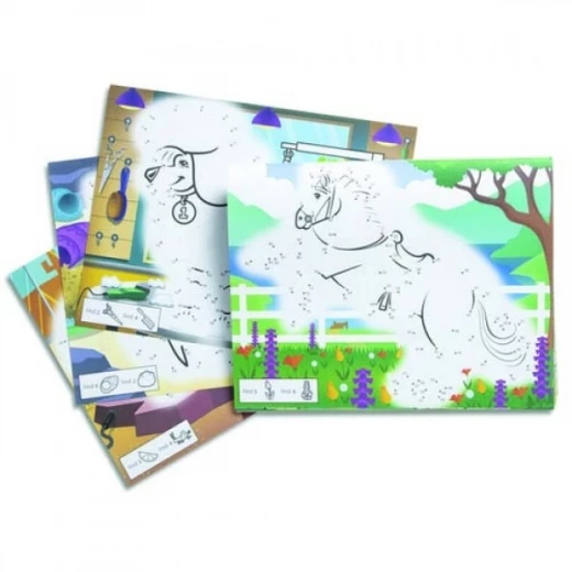 Melissa and Doug 123 Dot-to-Dot Coloring Pads - Pets - Melissa &amp; Doug - Image 2