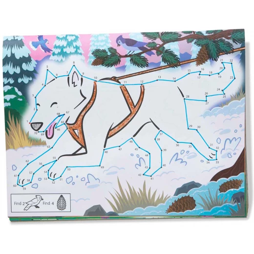 Melissa and Doug 123 Dot-to-Dot Coloring Pads - Pets - Melissa &amp; Doug - Image 3