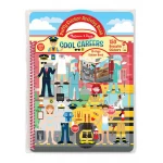 Melissa & Doug Cool Careers Puffy Sticker Activity Book - Melissa &amp; Doug