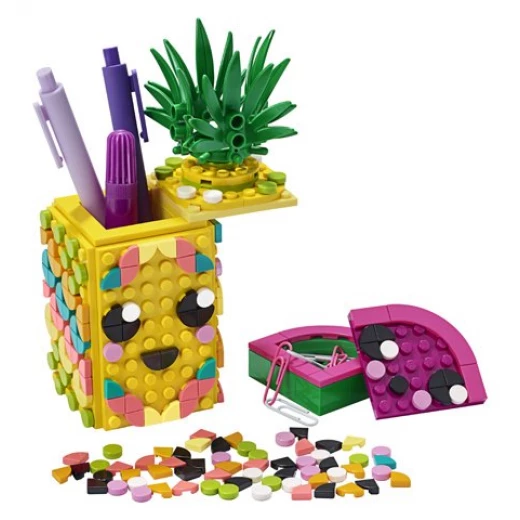 Lego Pineapple Pencil Holder Building Set - ليجو - Image 4