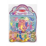 Melissa & Doug Princess Mermaid Reusable Puffy Sticker Playsets - ميليسا اند دوج