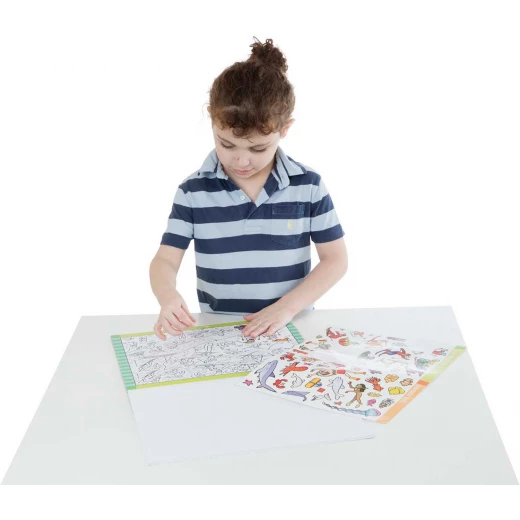 Melissa & Doug Seek & Find Sticker Pad - Adventure - ميليسا اند دوج - Image 2