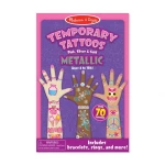 Melissa & Doug Temporary Tattoos Metallic - ميليسا اند دوج