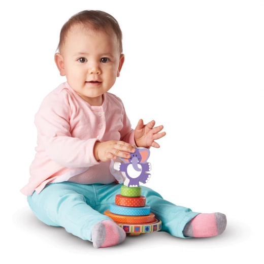 Melissa & Doug First Play - Elephant Rocking Stacker - ميليسا اند دوج - Image 2